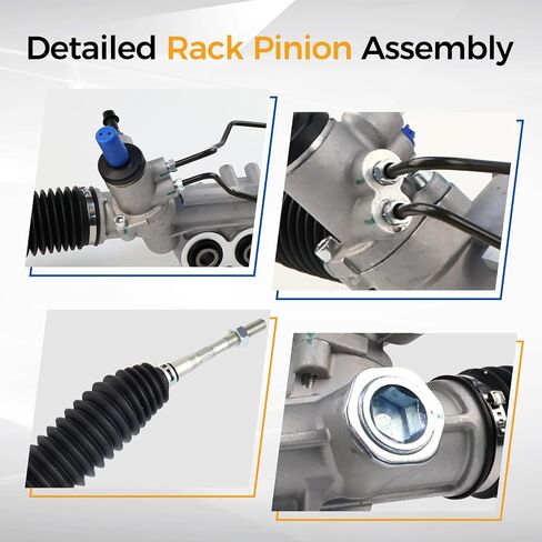 PAROD Power Steering Rack Pinion Assembly Fit for 2005-2020 Nissan Frontier/2005-2012 Pathfinder/2005-2015 Xterra,Replace#49001EA000 in Saudi Arabia
