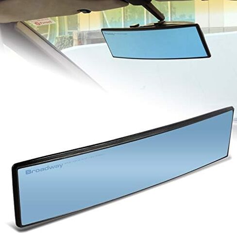 Eparts Universal Broadway 300mm 12 بوصة 12 بوصة الأزرق الداخلي محدب واسع النطاق تقليل مقطع البقعة العمياء على مرآة الرؤية الخلفية in Kuwait