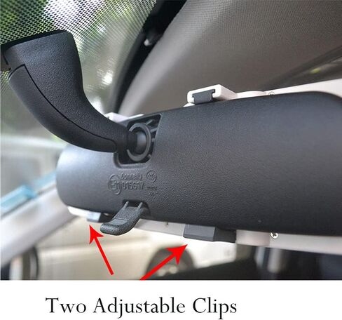 الداخلية مركبة سباركلي Decoion Universal Bling Car Mirror ملحقات شارات Rhinestone تغطية مع مرآة المنظر الخلفي الماس الأبيض للنساء in Saudi Arabia
