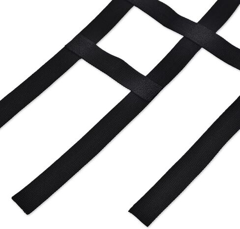 G-plus nerf bar nets متوافق مع ATV Honda TRX450R 400EX 400X 300EX 300X Webbing 2006-2011 2 PCS Black in Saudi Arabia