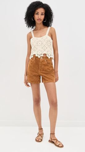 LE BOP Women's Crochet Tank in Saudi Arabia