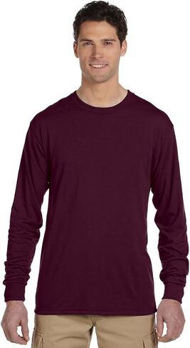 Jerzees 5.6 oz. 50/50 Heavyweight Blend Long-Sleeve T-Shirt in Kuwait