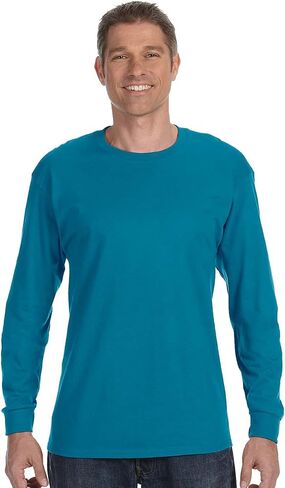 Jerzees 5.6 oz. 50/50 Heavyweight Blend Long-Sleeve T-Shirt in Kuwait
