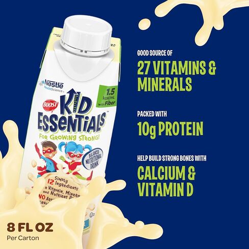 BOOST KID ESSENTIALS 1.5 with Fiber, Vanilla Vortex in Saudi Arabia