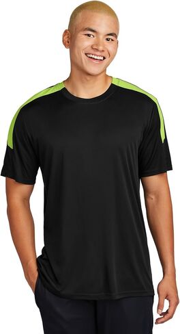 SPORT-TEK Competitor United Crew | Gym T-Shirt for Men & Women, Summer Fashion Workout Top, Casual Athletic Clothing in Saudi Arabia