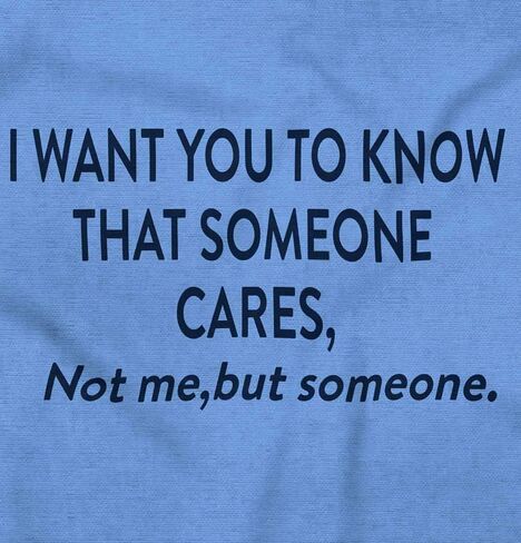 Brisco Brands Someone Cares Not Me Rude Funny Hoodie Sweatshirt Women Men in Saudi Arabia