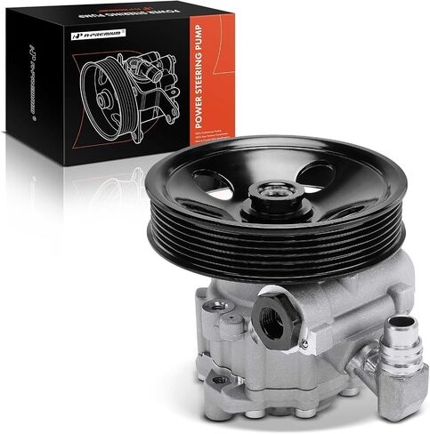 مضخة توجيه الطاقة A-Premium ، مع بكرة ، متوافقة مع مرسيدس-بنز ML320 1998-2003 ، ML350 2003-2005 ، ML430 1999-2001 ، ML500 2002-2005 ، ML55 AMG 2000-2003 ، 3.2L 3.3L 4.0 5.0 5.5L 5.5L 5.5L in Saudi Arabia