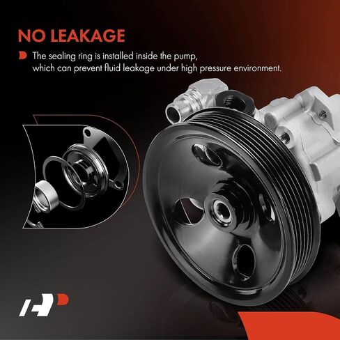 مضخة توجيه الطاقة A-Premium ، مع بكرة ، متوافقة مع مرسيدس-بنز ML320 1998-2003 ، ML350 2003-2005 ، ML430 1999-2001 ، ML500 2002-2005 ، ML55 AMG 2000-2003 ، 3.2L 3.3L 4.0 5.0 5.5L 5.5L 5.5L in Saudi Arabia