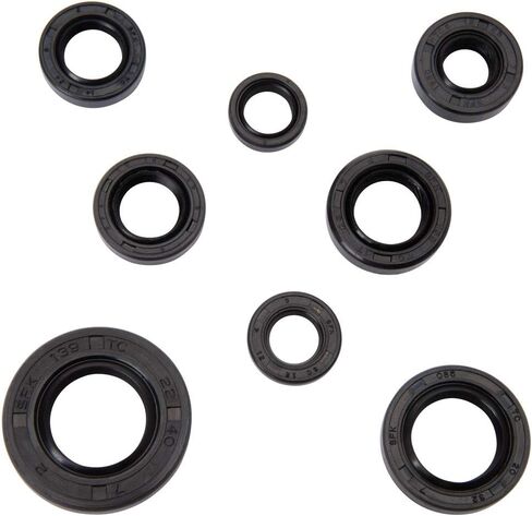 TUSK Engine Oil Seal Kit متوافق مع Honda CR80R 1986-2002 in Saudi Arabia