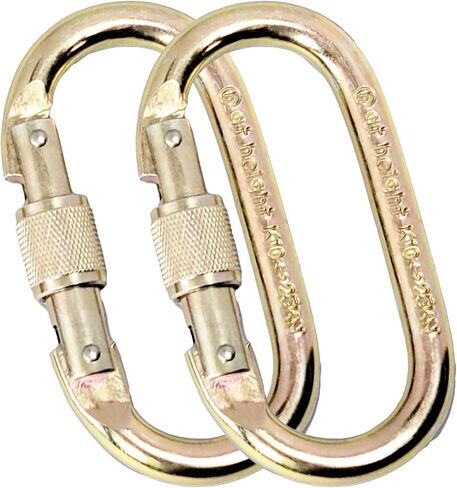 Portable Winch Co. PCA-1702 Steel Locking Carabiner in Kuwait