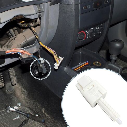 Switch New Brake Light Switch 25320-3JA0A متوافق مع Nissan Versa Sentra Rogue Altima NP300 Pathfinder Maxia (2014-2022) / Infiniti QX60 (2014-2020) ، JX35 2013 SLS-542 in Saudi Arabia