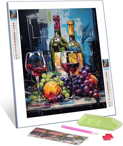 Fire Phoenix Diamond Painting DIY 5D, Numbering Kit, Animal/Wildlife Crystal Rhinestone Diamond Paintwork Mythical Creature Pictures Burning Mountain Artwork Home Decor Adults Gift(12''Wx 16''H) in Kuwait