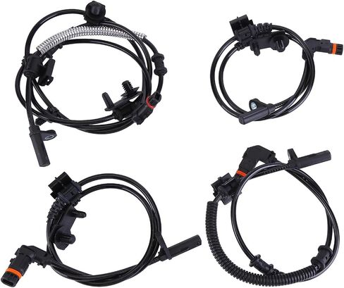 ABS Wheel Speed Sensor Fit for 05-10 for Chrysler 300 08-10 for Dodge Challenger 06-10 for Dodge Charger 05-08 for Dodge Magnum Rear Left Rear Right Front Left Front Right 4pcs ABS Sensors in Saudi Arabia