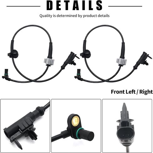 4pcs 15229012 الأمام الخلفية الأمامية اليسار واليمين ABS SPEED Sensor استبدال Chevry Silverado 1500 2007 2008 2008 2010 2011 2012 2013 استبدال GMC Sierra 1500 2007-2013 استبدال 10384745 in Saudi Arabia