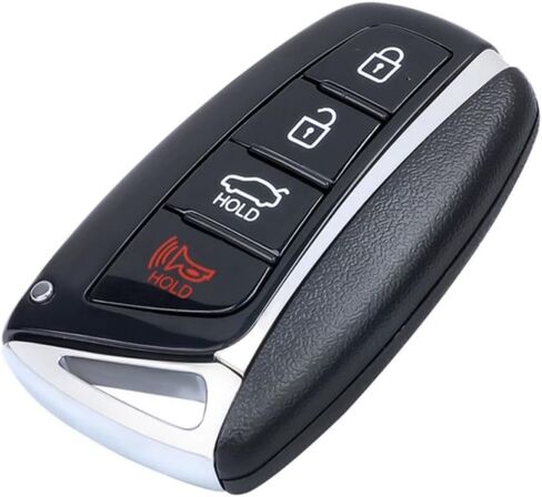 Replacement Key Fob Shell Case for Hyundai Azera Equus Santa Fe Sport 2013-2018 Keyless Entry Remote Car Key Fob Cover Casing with Uncut Left Blade Blank in Saudi Arabia