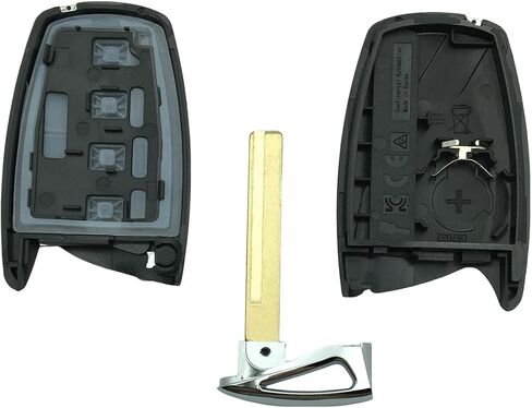 Replacement Key Fob Shell Case for Hyundai Azera Equus Santa Fe Sport 2013-2018 Keyless Entry Remote Car Key Fob Cover Casing with Uncut Left Blade Blank in Saudi Arabia