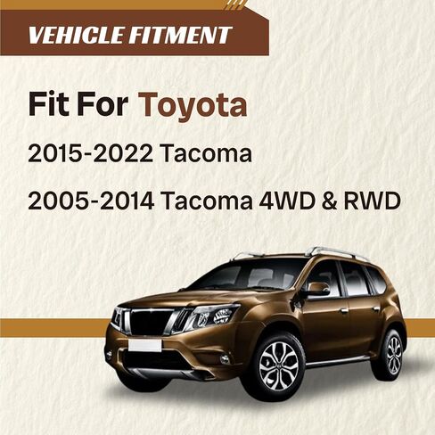 K80946 K80948 2PC Stabilizer Front Sway Bar Bar Link Fit for Toyota 2015 2017 2017 2018 2019 2020 2021 2022 Tacoma ، 2005 2006 2007 2008 2008 2010 2012 2013 2014 Tacoma 4WD & RWD in Kuwait