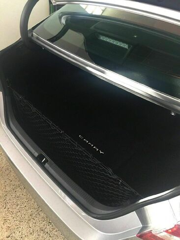 Rear Trunk Organizer Cargo Net for TOYOTA CAMRY 2018-2025 – Envelope Style Cargo Net for Sedan - Premium Mesh Car Trunk Organizer Vehicle Carrier Storage – Compatible with TOYOTA CAMRY in Kuwait