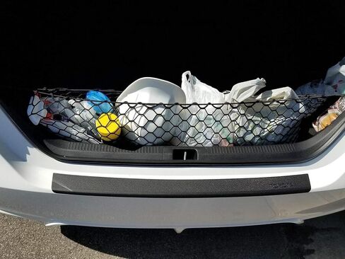 Rear Trunk Organizer Cargo Net for TOYOTA CAMRY 2018-2025 – Envelope Style Cargo Net for Sedan - Premium Mesh Car Trunk Organizer Vehicle Carrier Storage – Compatible with TOYOTA CAMRY in Kuwait