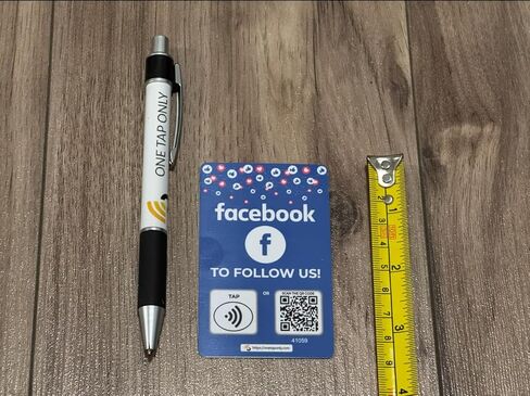 بطاقة النقر للمراجعة الاجتماعية | مراجعة رمز الاستجابة السريعة | بطاقة مراجعة تماسية | بطاقة NFC Tap | استخدام غير محدود لبطاقات NFC... (عبوة من 3 بطاقات اجتماعية) in Kuwait