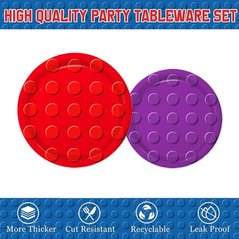 Oigco Football Party Supplies Set Serves 48 Football Plates and Napkins Includes 96 Football Paper Plates and 48 Napkins for Football Party Decorations Gameday Tailgate Decorations in Saudi Arabia