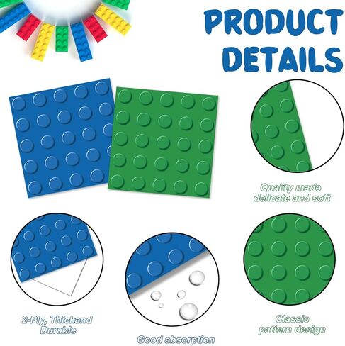 Oigco Football Party Supplies Set Serves 48 Football Plates and Napkins Includes 96 Football Paper Plates and 48 Napkins for Football Party Decorations Gameday Tailgate Decorations in Saudi Arabia