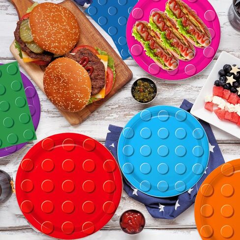 Oigco Football Party Supplies Set Serves 48 Football Plates and Napkins Includes 96 Football Paper Plates and 48 Napkins for Football Party Decorations Gameday Tailgate Decorations in Saudi Arabia