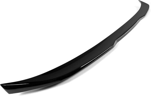 Kuafu Trunk Spoiler Wing Wing Wing متوافق مع 2017-2023 BMW G30 5 Series 4 DR Sedan F90 M5 Gloss Black in Saudi Arabia