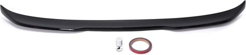 Kuafu Trunk Spoiler Wing Wing Wing متوافق مع 2017-2023 BMW G30 5 Series 4 DR Sedan F90 M5 Gloss Black in Saudi Arabia
