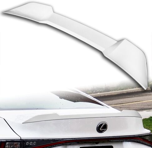 W-Power ABS F-Style Rear Trunk Lid Duckbill Spoiler Wing, Compatible with 2021-2025 Lexus IS300 IS350 IS500, Rear Spoiler, Exterior Replacement Part (Pearl Black) in Saudi Arabia