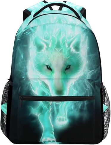 Nerxy American Flag Print Backpack Patriotic USA School Bookbag for Boys Girls Computer Backpacks Book Bag Travel Hiking Camping Daypack in Saudi Arabia