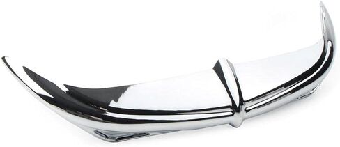 Three T Motorcycle Batwing Fairing Brow Accent Trim Fit for Harley Davidson Electra Glide Street Glide 2006-2013 ، Chrome in Saudi Arabia