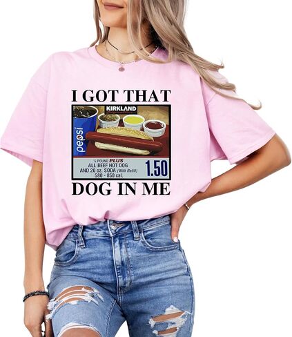 Funny Hot Dog Graphic T-Shirt – Unisex Meme Tee with Soda Combo Print – Trendy Oversized Streetwear Top in Saudi Arabia