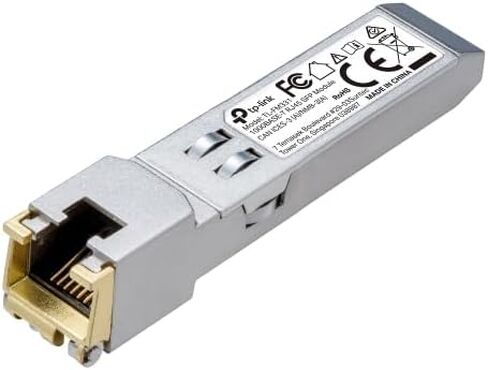 TP-Link Gigabit SFP إلى RJ45 Fiber Media Converter TL-MC101 | الألياف إلى Ethernet Converter | 10/100/1000 ميغابت في الثانية في الثانية RJ45 إلى 1000Base-LX الألياف الوضعية ، أبيض in Kuwait