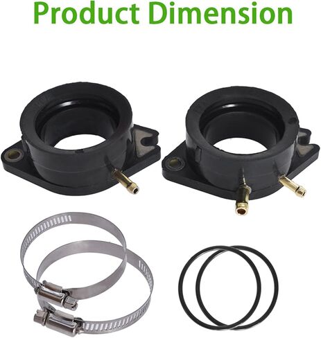 marddpair Carburetor Intake Carb Boot Replacement for Yamaha Virago XV700 XV750 XV920 XV1100 in Saudi Arabia