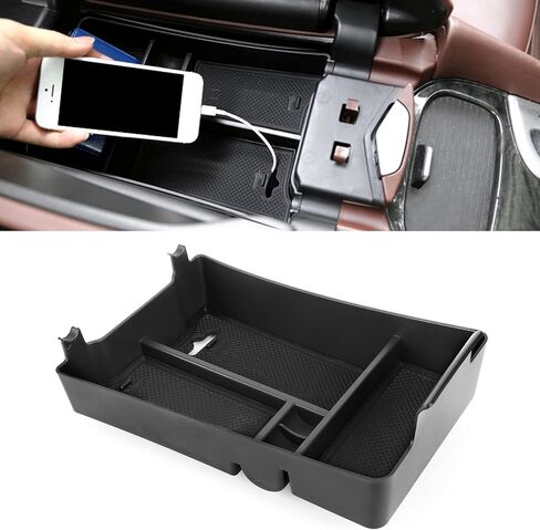 Central Console Storage Box, Center Console Organizer Tray, Car Center Console Armrest Storage Box Organizer Container Fit for Buick Envision 2014-2020 Automotive Center Consoles in Saudi Arabia