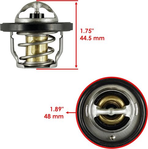 Caltric Thermostat with O-Ring Compatible with Suzuki LT-A750X LTA750 King Quad 750 4x4 AXi 2008-2020 in Saudi Arabia