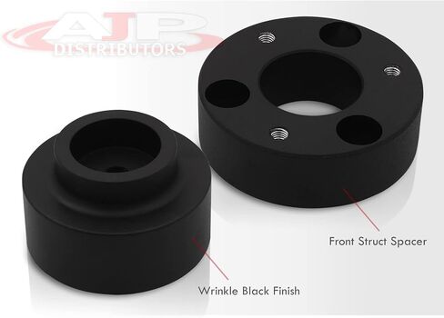 موزعي AJP 2 "Front 1.5" الخلفي على الطرق الوعرة الكاملة للفواصل مجموعة أدوات الرفع الأسود للذاكرة RAM 1500 4WD 4X4 2009 2010 2012 2013 2014 2015 2017 2018 2019 09 10 11 12 13 14 15 16 18 19 19 in Kuwait