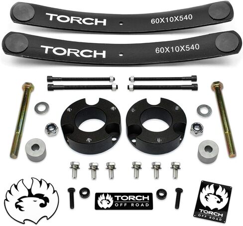 Torch 3 "Lift Kit for 2005-2023 Toyota Tacoma 4x4 4WD W Diff Drop Add A Leaf (1.5" -2 "Leat in Saudi Arabia