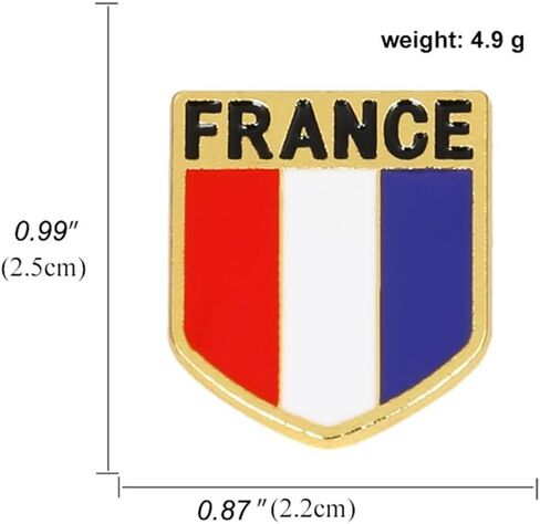 Two heart-shaped badge brooches of the British flag can be worn on jackets, suits, and hats in Saudi Arabia