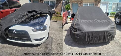 تغطية السيارة تناسب 2017 2018 2019 2020 2021 2022 2023 2024 2025 Mitsubishi Mirage G4 Xtremecoverpro Pro Series Gray in Saudi Arabia