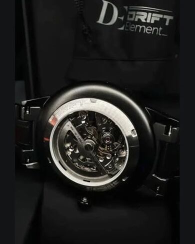 DriftElement M4 Automatic Rim Watch – Handmade in Germany – Men's Mechanical Timepiece with Miyota 8N24 Movement – Motorsport-Inspired Design in Saudi Arabia