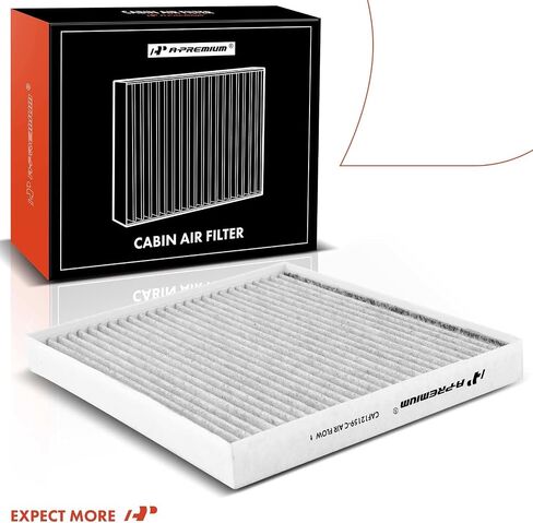 A-Premium 2-PC Cabin Air Filter with Activated Carbon Compatible with Hyundai Sonata 2016-2019 & Kia Optima 2016-2020, Replace# 97133C1010 in Saudi Arabia