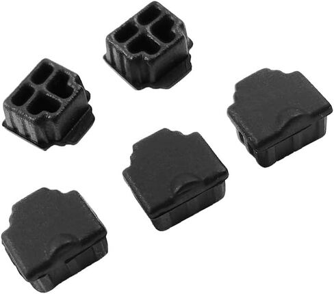 10pcs Mini HDMI مضاد الغبار غطاء غطاء المقابس HDMI المنفذ الإناث غطاء محامي السيليكون الناعم للتلفزيون ، وأجهزة الكمبيوتر مع فرشاة التنظيف in Kuwait