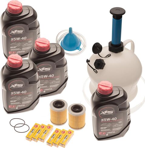 Oil Change Kit W/Filter Pump & Spark Plugs Made for Sea Doo Spark GTI GTS 900 ACE 2-Pack in Saudi Arabia