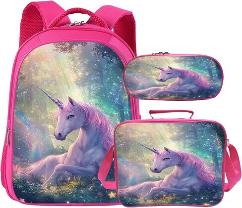 حقيبة ظهر للملاكمة للأطفال فتيات الفتيان حقيبة مدرسية لطيفة مع حقائب الظهر مع حزمة الغداء 3pcs مجموعة حقيبة الكتب الأطفال in Kuwait