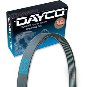 Dayco Main Drive حزام السربنتين متوافق مع بونتياك سيل 3.4L V6 2006-2009 in Kuwait