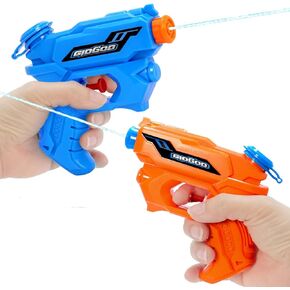 مسدس مياه للأطفال، عبوة من قطعتين، مسدس رش، ألعاب مسدس صيفية، حمام سباحة، شاطئ، حفلة قتال المياه، لعبة مسدس للأولاد والبنات والبالغين in Kuwait