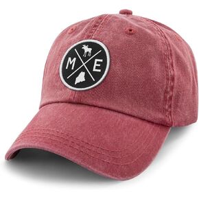Chowdaheadz Maine Circle Emblem Washed Dad Hat in Saudi Arabia