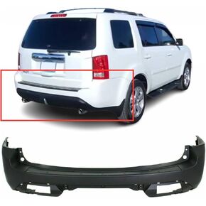 FITPARTS متوافقة مع غطاء المصد الخلفي 2012 2013 2014 2015 Honda Pilot HO1100274 EX-L LX Sport. جاهز للطلاء. 04715SZAA70ZZ in Saudi Arabia